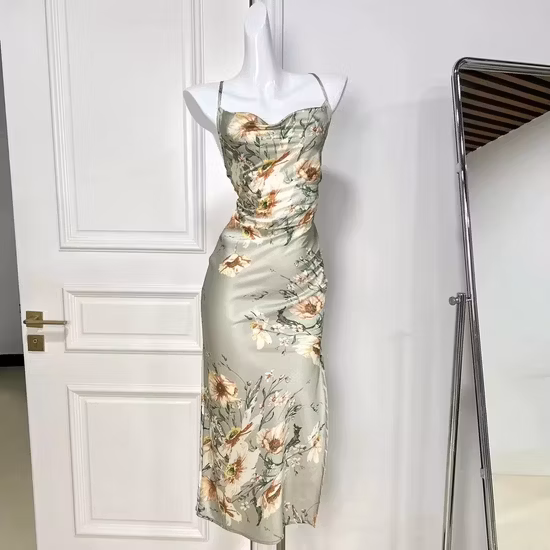 China Wholesale Factory Woman Apparel Spleg Shenzhen Fashion Women Clothing/Dress