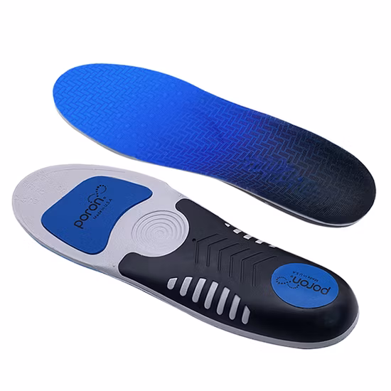 Massage-PU-Sport-Einlegesohlen zur Höhenverstärkung, Popcorn-Fußgewölbe-Stützeinlegesohle